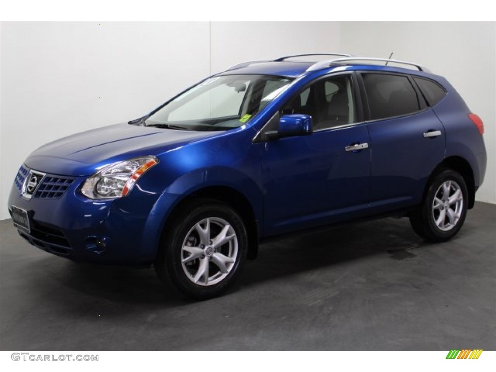 2010 Rogue SL - Indigo Blue / Black photo #5