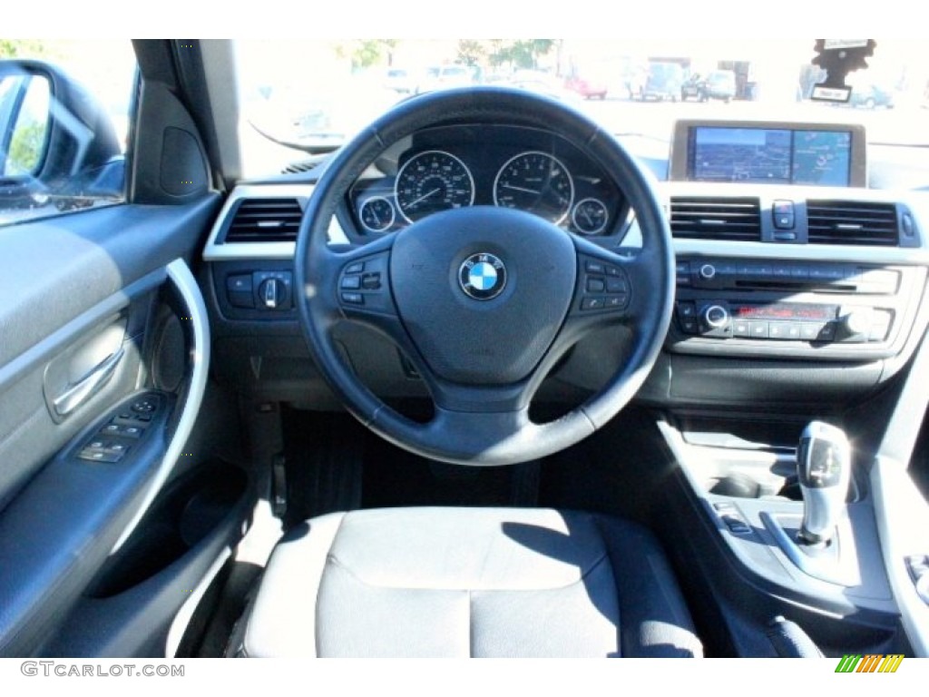 2013 3 Series 328i xDrive Sedan - Glacier Silver Metallic / Black photo #8