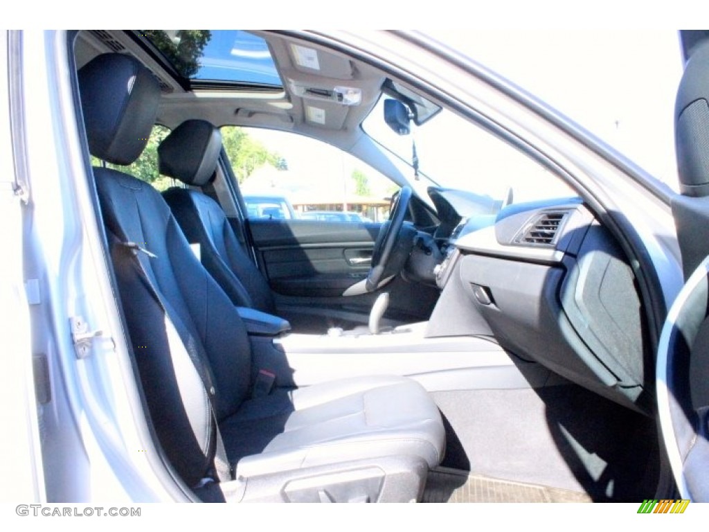 2013 3 Series 328i xDrive Sedan - Glacier Silver Metallic / Black photo #31