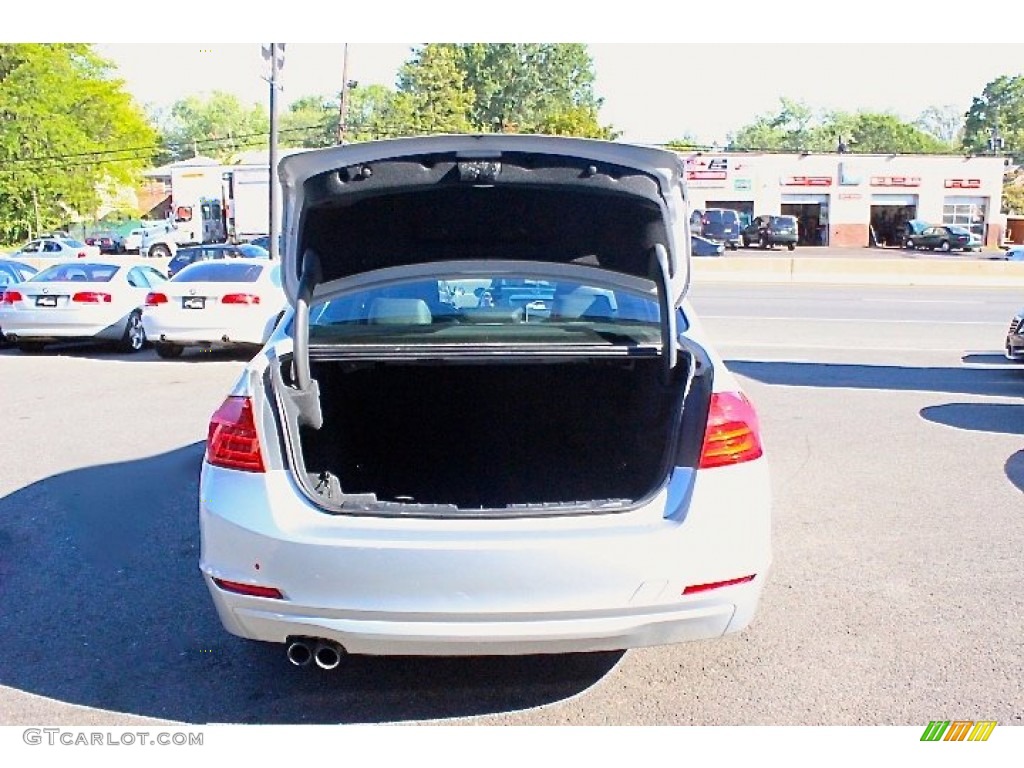 2013 3 Series 328i xDrive Sedan - Glacier Silver Metallic / Black photo #40