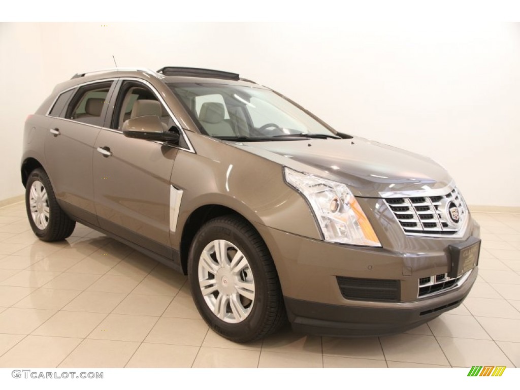 2015 SRX Luxury - Terra Mocha Metallic / Shale/Brownstone photo #1