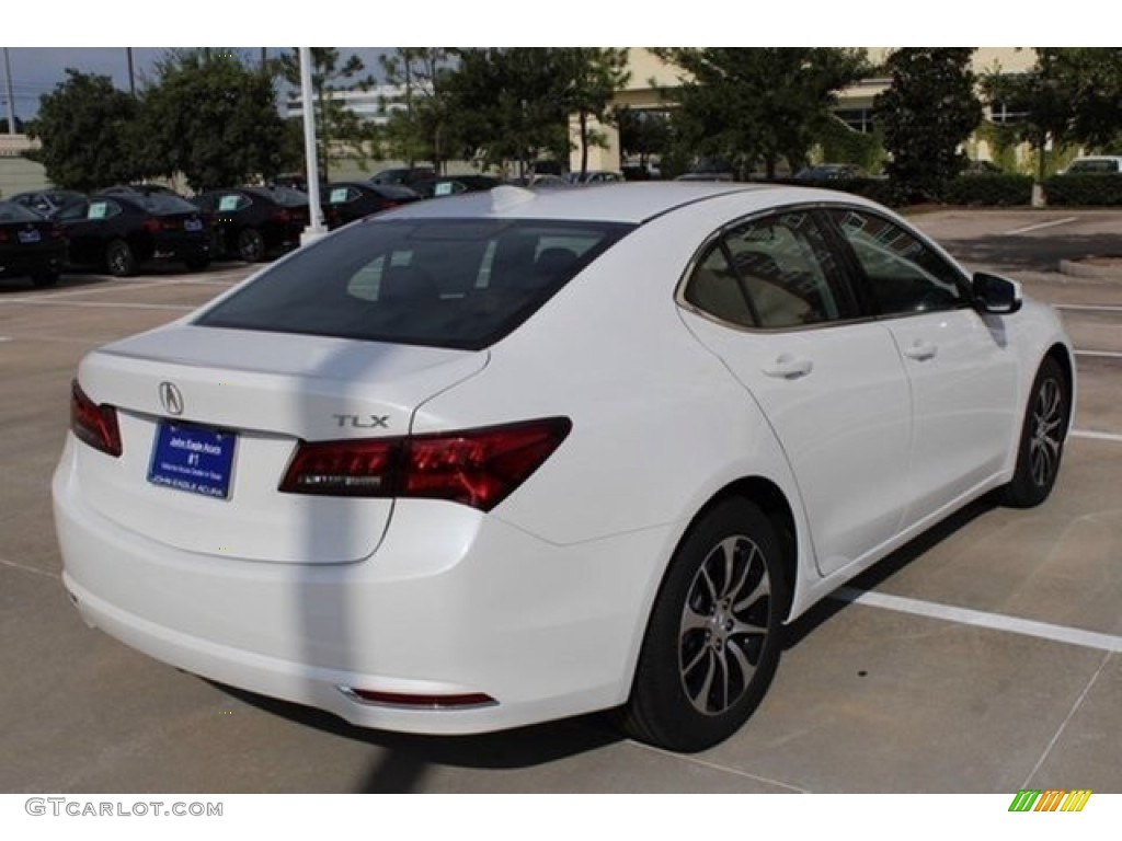 2015 TLX 2.4 - Bellanova White Pearl / Espresso photo #7