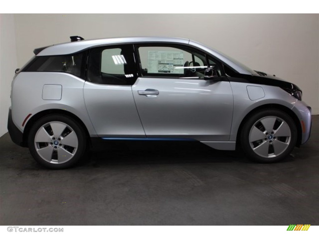 Ionic Silver Metallic 2015 BMW i3 with Range Extender Exterior Photo #107155446