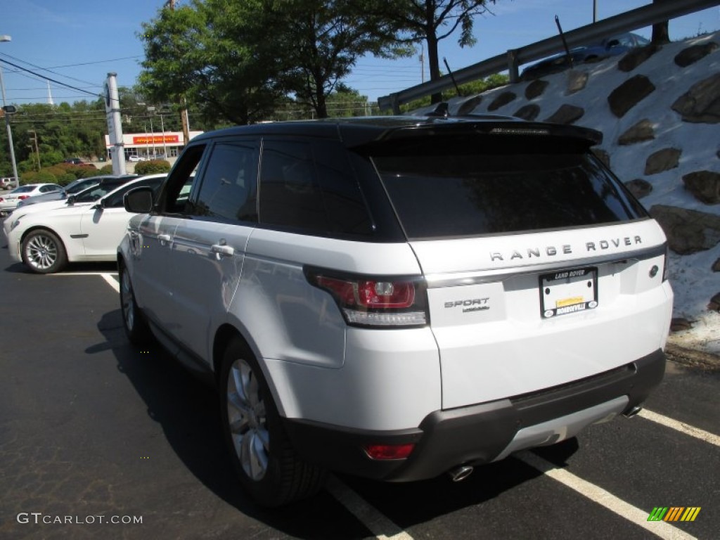 2016 Range Rover Sport HSE - Yulong White Metallic / Ebony/Ivory photo #4