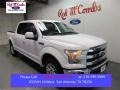 2015 Oxford White Ford F150 Lariat SuperCrew  photo #1