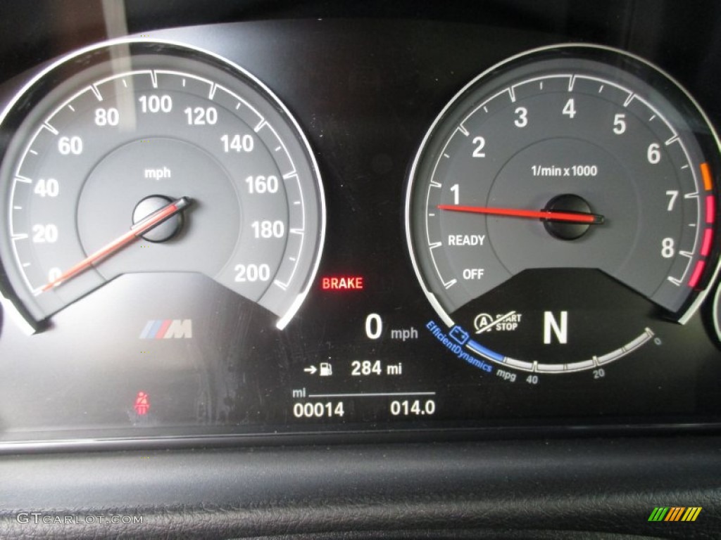 2016 BMW M4 Convertible Gauges Photo #107159455