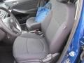 2016 Hyundai Accent Black Interior Front Seat Photo