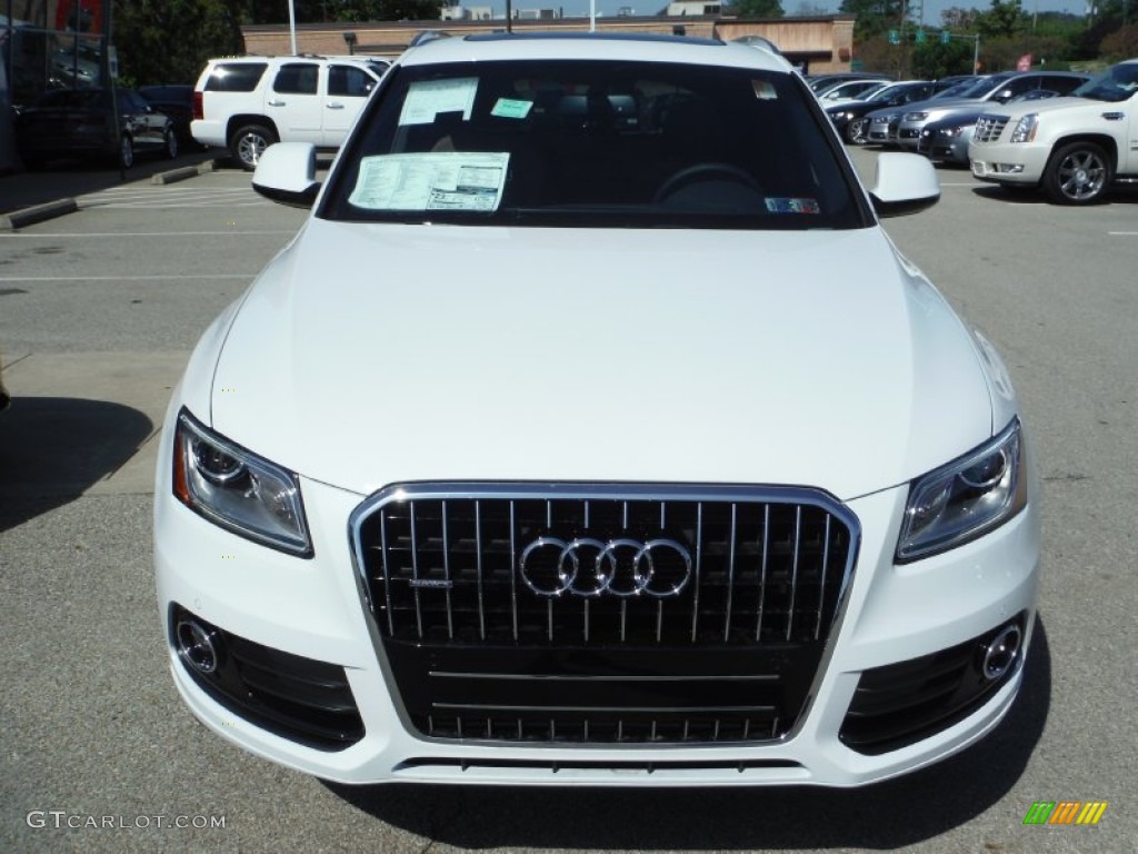 2016 Q5 2.0 TFSI Premium quattro - Glacier White Metallic / Chestnut Brown photo #6