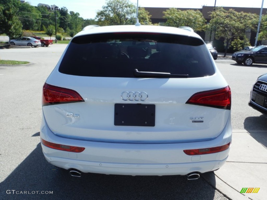 2016 Q5 2.0 TFSI Premium quattro - Glacier White Metallic / Chestnut Brown photo #13