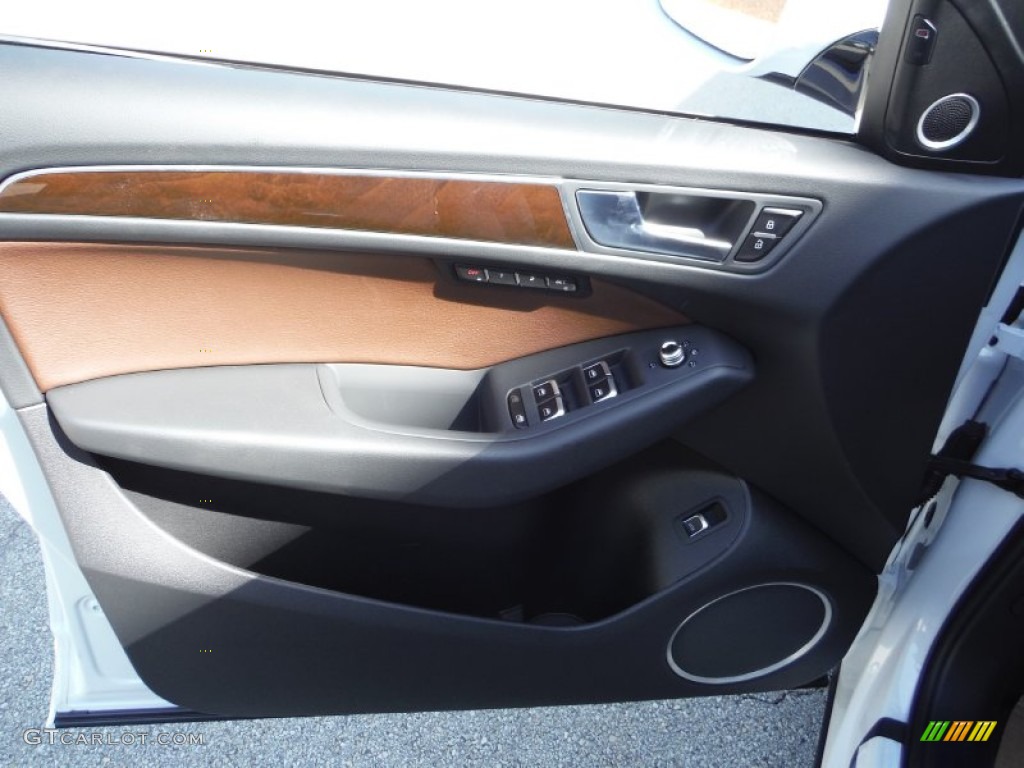 2016 Q5 2.0 TFSI Premium quattro - Glacier White Metallic / Chestnut Brown photo #19