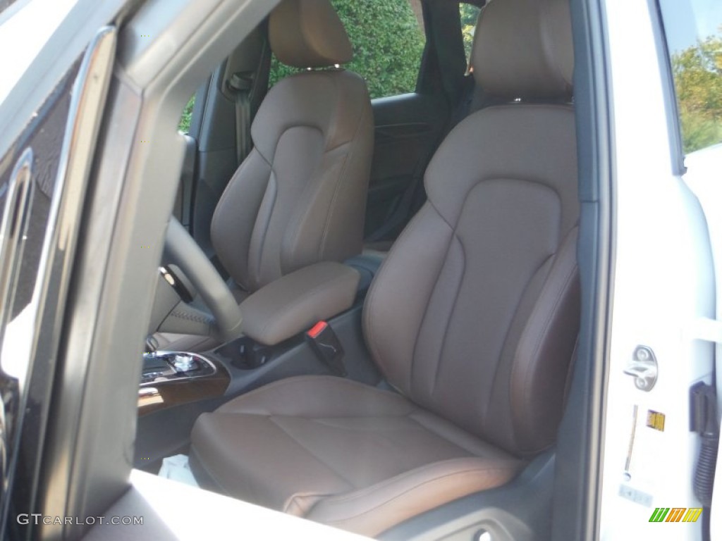 2016 Q5 2.0 TFSI Premium quattro - Glacier White Metallic / Chestnut Brown photo #21
