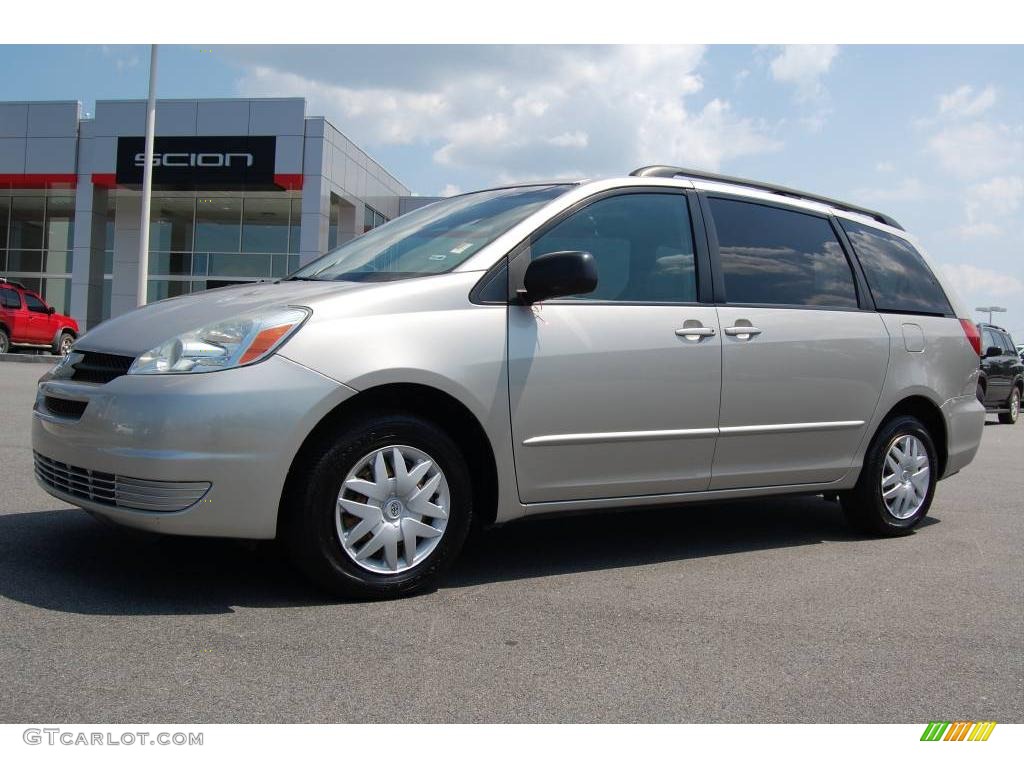 2005 Sienna LE - Silver Shadow Pearl / Taupe photo #1
