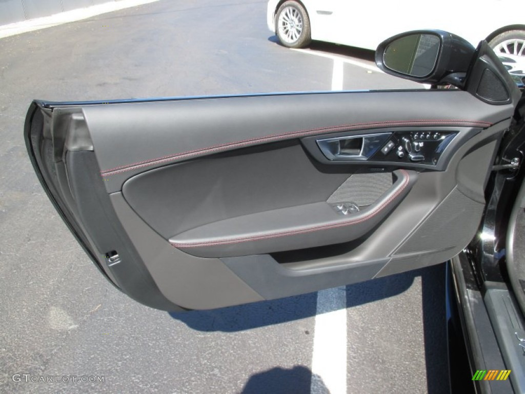 2016 Jaguar F-TYPE R Coupe Jet Door Panel Photo #107160887
