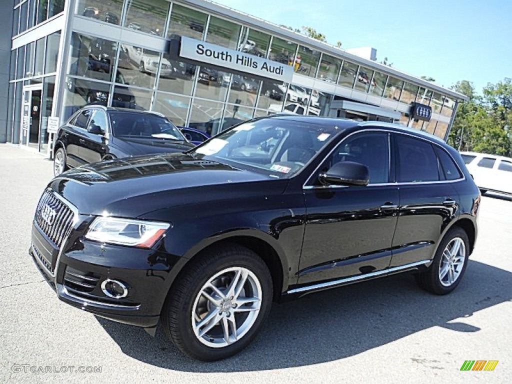 2016 Q5 2.0 TFSI Premium quattro - Mythos Black Metallic / Black photo #1