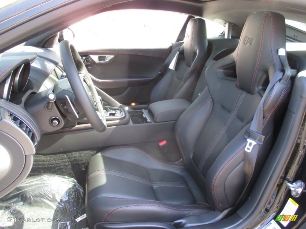 2016 Jaguar F-TYPE R Coupe Front Seat Photo #107161067