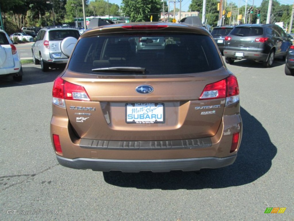 2012 Outback 2.5i Premium - Caramel Bronze Pearl / Warm Ivory photo #7