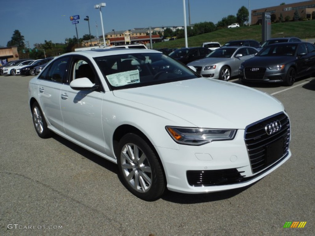 Glacier White Metallic 2016 Audi A6 3.0 TDI Premium Plus quattro Exterior Photo #107161934