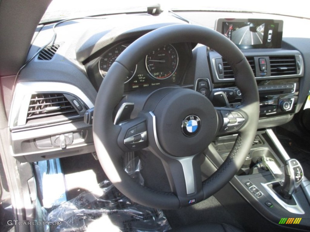 2016 M235i xDrive Coupe - Black Sapphire Metallic / Black photo #13