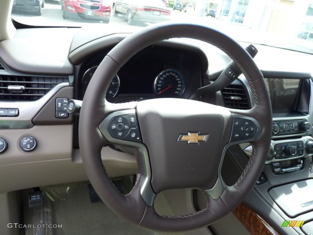 2016 Tahoe LTZ 4WD - Summit White / Cocoa/Dune photo #6