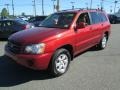 Sundown Red Pearl 2003 Toyota Highlander V6 4WD Exterior