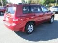 2003 Sundown Red Pearl Toyota Highlander V6 4WD  photo #6