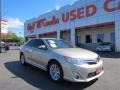 2014 Champagne Mica Toyota Camry XLE  photo #2