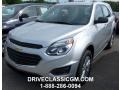 2016 Silver Ice Metallic Chevrolet Equinox LS AWD  photo #1