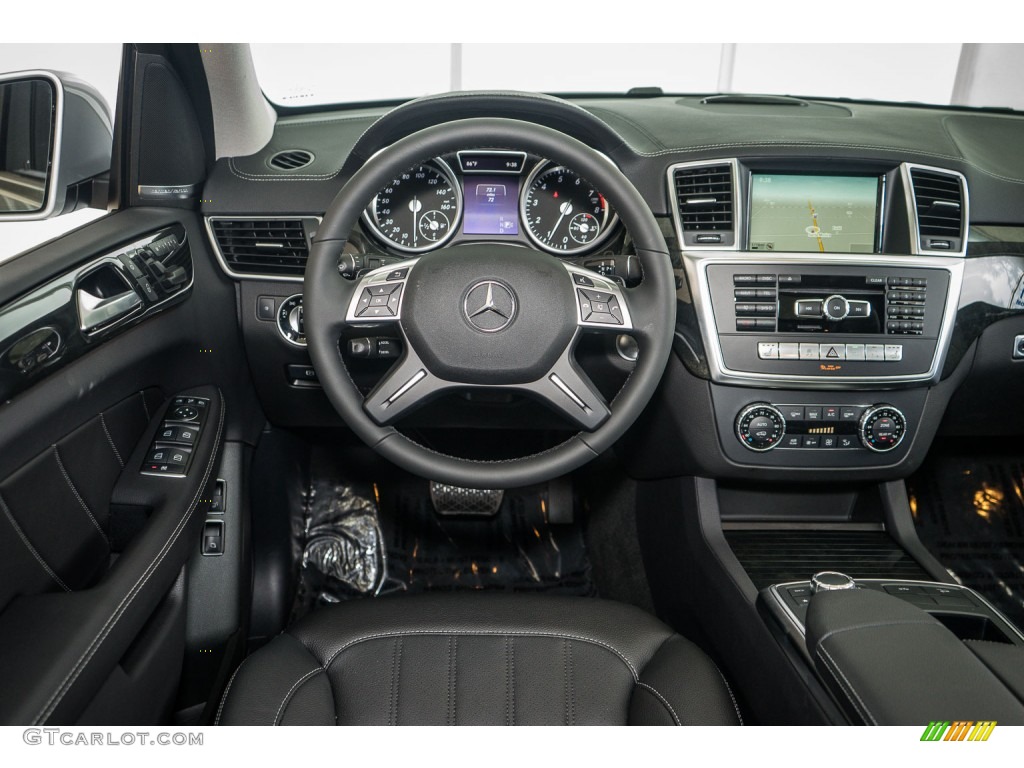 2016 Mercedes-Benz GL 450 4Matic Black Dashboard Photo #107166251