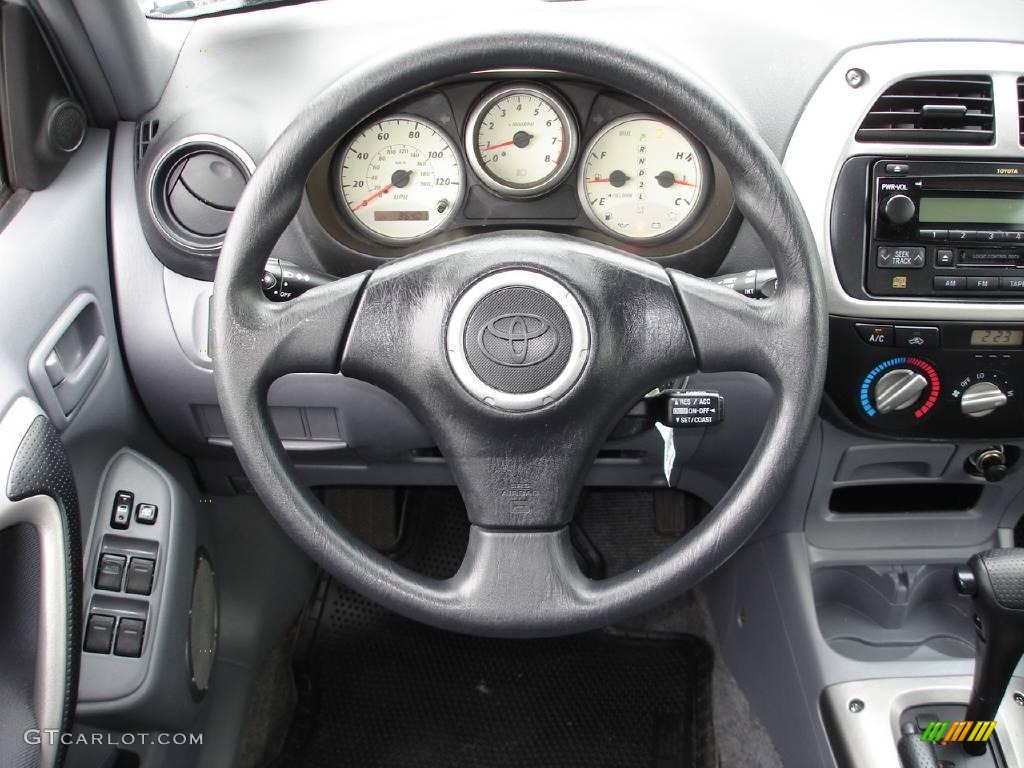 2003 RAV4  - Titanium Metallic / Gray photo #11