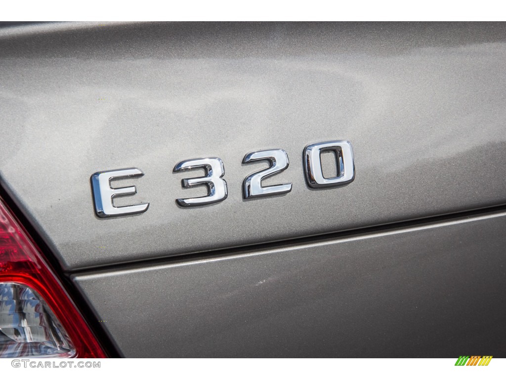 2003 E 320 Sedan - Tectite Grey Metallic / Black photo #7