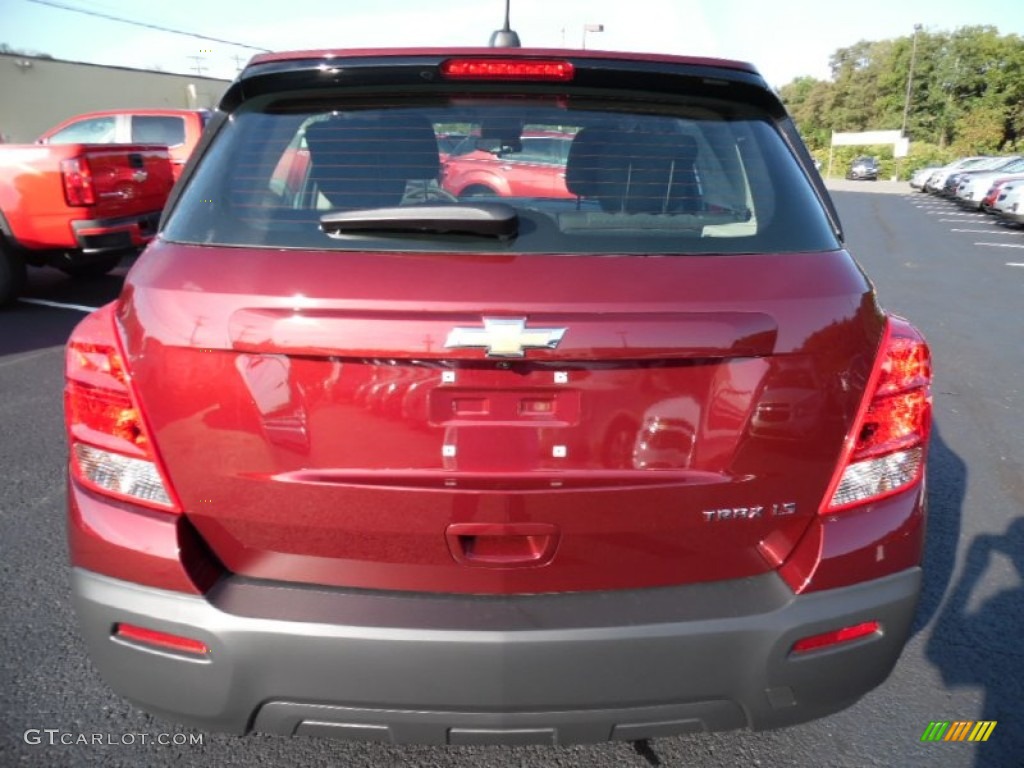 2016 Trax LS - Crimson Metallic / Jet Black photo #7