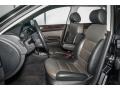 2004 Audi Allroad Platinum/Saber Black Interior Front Seat Photo