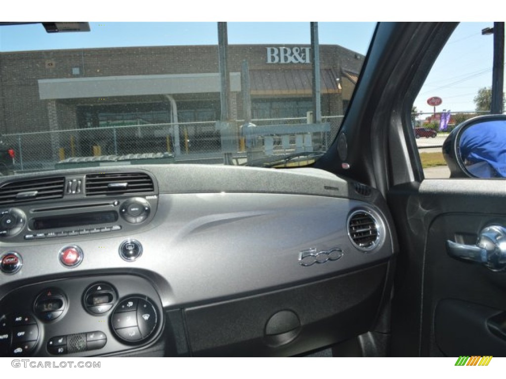 2013 500 Abarth - Grigio (Gray) / Abarth Nero/Nero (Black/Black) photo #15