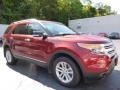 2014 Ruby Red Ford Explorer XLT 4WD  photo #1