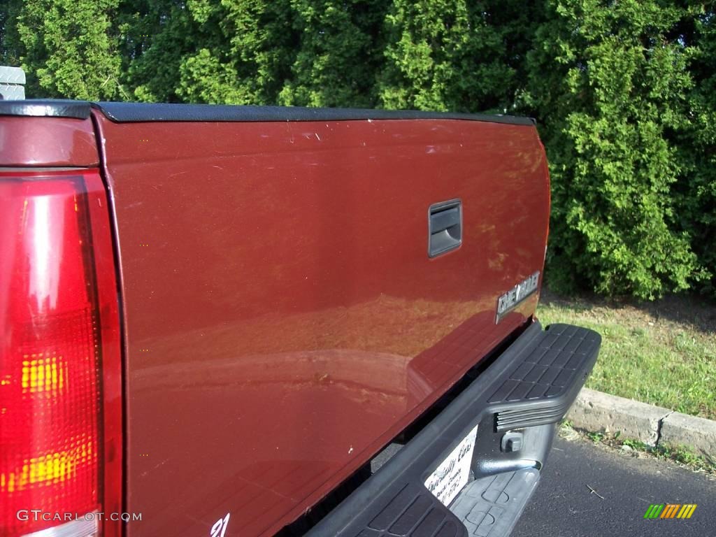 1998 C/K 3500 K3500 Silverado Crew Cab 4x4 - Copper Red Metallic / Gray photo #11