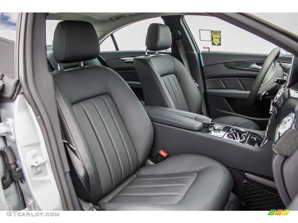 Black Interior 2016 Mercedes-Benz CLS 400 Coupe Photo #107170295