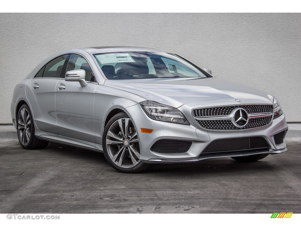 Iridium Silver Metallic 2016 Mercedes-Benz CLS 400 Coupe Exterior Photo #107170751