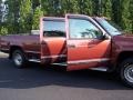 1998 Copper Red Metallic Chevrolet C/K 3500 K3500 Silverado Crew Cab 4x4  photo #25