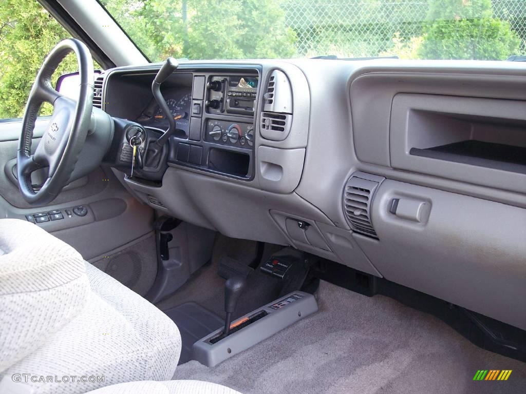 1998 C/K 3500 K3500 Silverado Crew Cab 4x4 - Copper Red Metallic / Gray photo #48