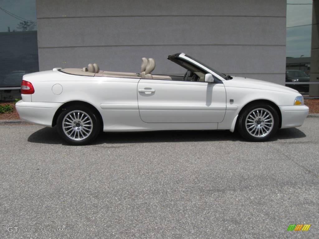 2003 C70 LT Convertible - White / Beige photo #2
