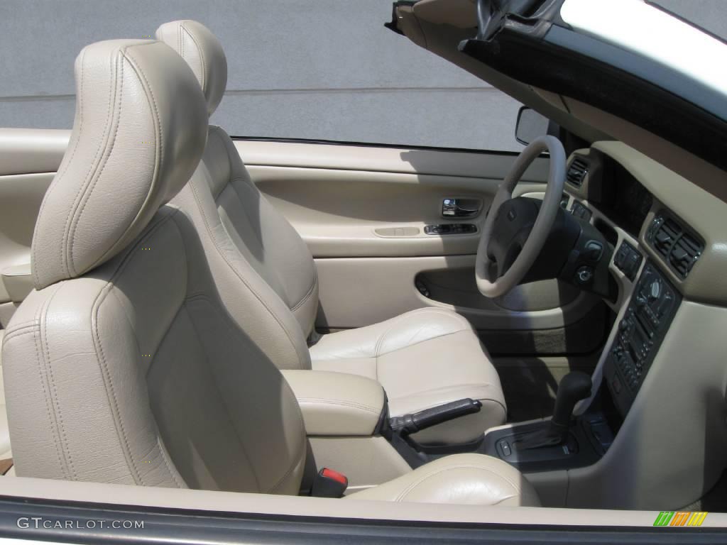 2003 C70 LT Convertible - White / Beige photo #6