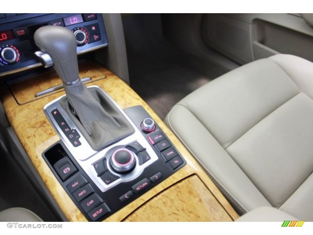 2007 A6 3.2 Sedan - Night Blue Pearl / Cardamom Beige photo #18