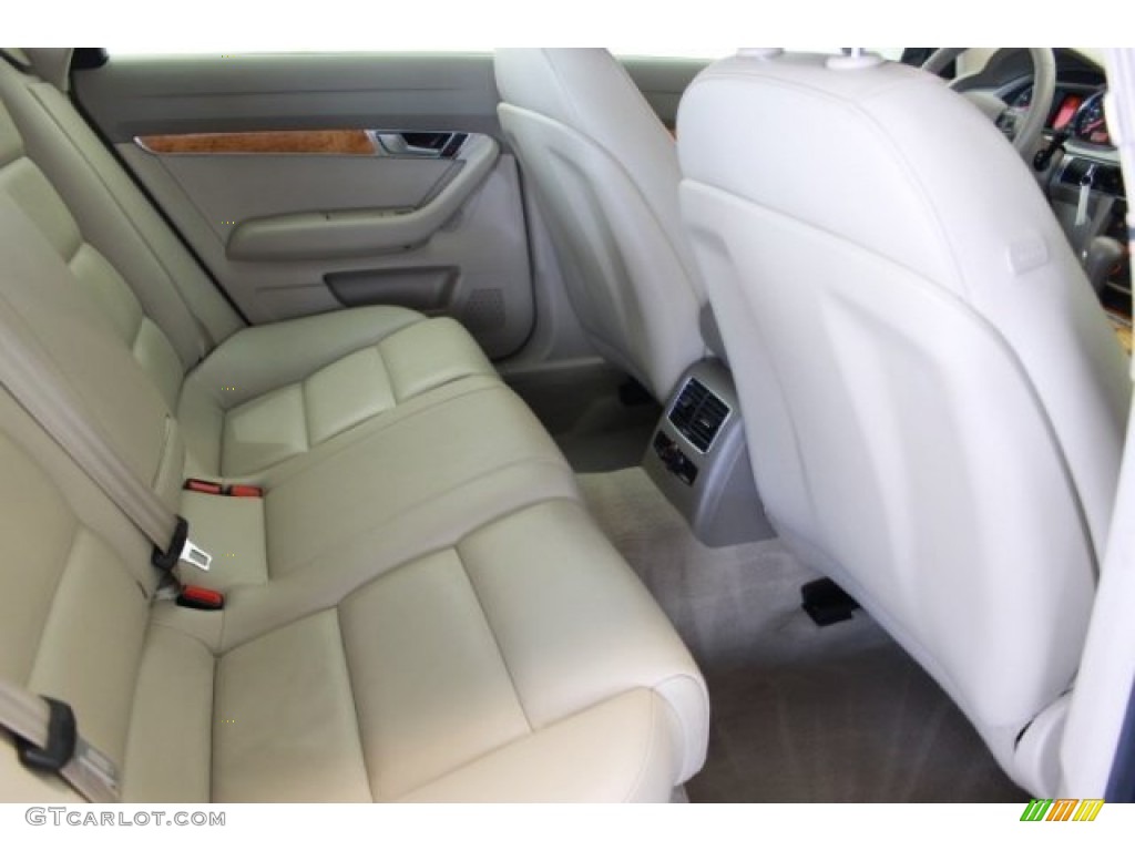 2007 A6 3.2 Sedan - Night Blue Pearl / Cardamom Beige photo #33
