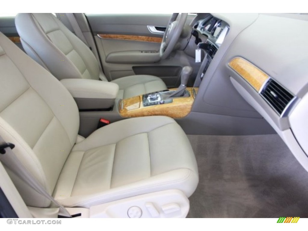 2007 A6 3.2 Sedan - Night Blue Pearl / Cardamom Beige photo #37