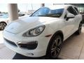 2014 White Porsche Cayenne S  photo #3