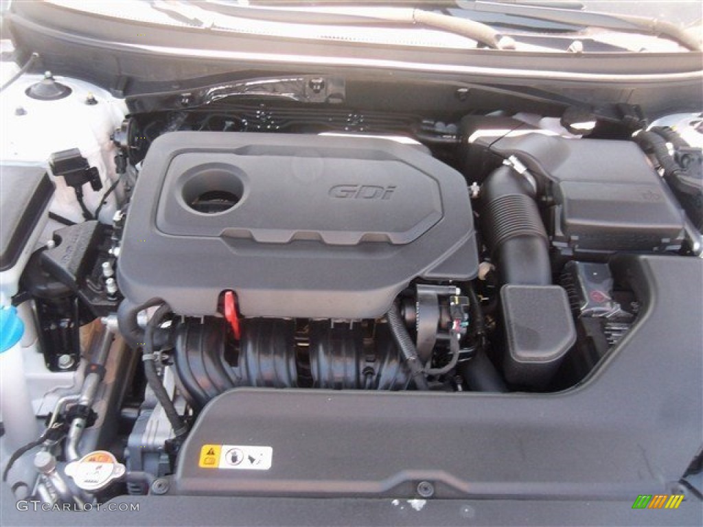 2016 Hyundai Sonata Sport 2.4 Liter GDI DOHC 16-Valve D-CVVT 4 Cylinder Engine Photo #107174126