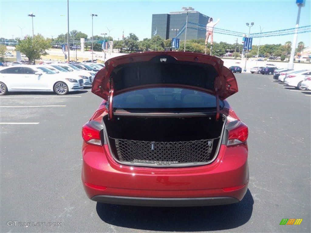 2016 Elantra Value Edition - Red / Beige photo #13