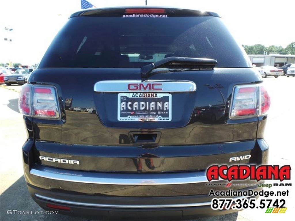 2013 Acadia SLT AWD - Carbon Black Metallic / Ebony photo #6