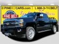Black 2015 Chevrolet Silverado 3500HD High Country Crew Cab 4x4