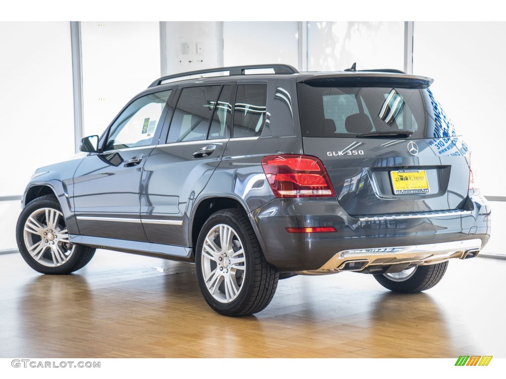 2015 GLK 350 - Steel Grey Metallic / Black photo #3
